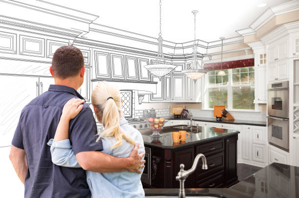 Professional Kitchen Remodeling technician working in Redmond, WA